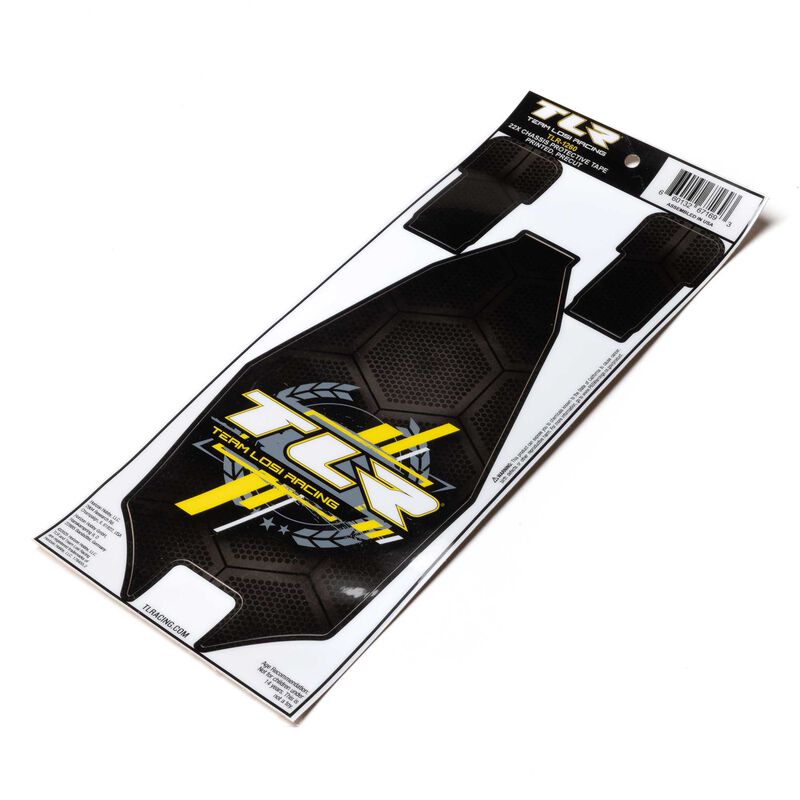 22X Chassis Protective Tape, Printed, Precut by TLR TLR-1260