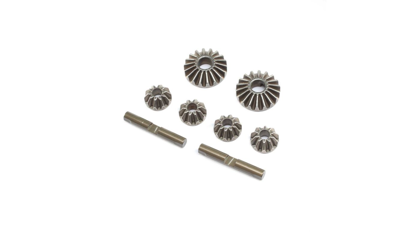 Diff Gear &amp; Cross Pin Set, Metal: 22X-4/22X/22X-T by TLR TLR232129