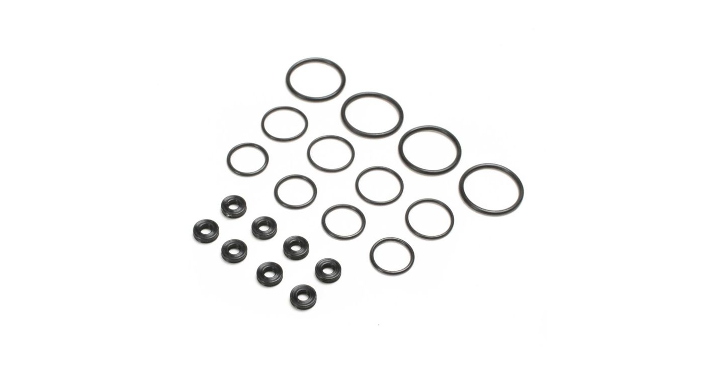 Seal Set, X-Rings, G3 3mm V2 (4 shocks) 22X-4/22X/22X-T by TLR TLR233060