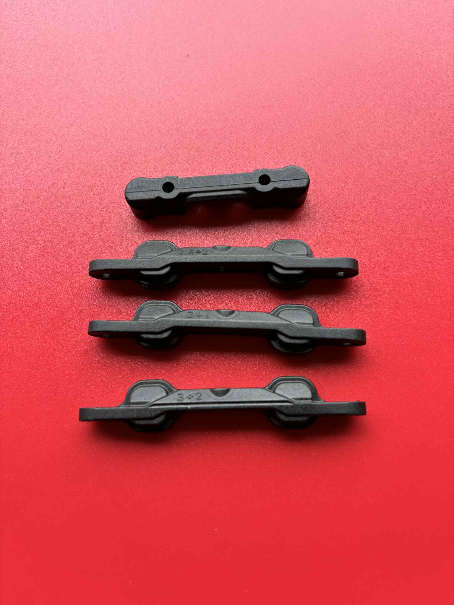 B-Five Rear Hinge Pin C &amp; D Blocks Black Will Fit RC10B5