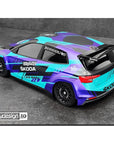 Bittydesign Skoda Fabia RS Rally2 1/10 190mm Hard Weight Clear Rally Body BD-RX-190FRS2H