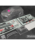 Bittydesign Skoda Fabia RS Rally2 1/10 190mm Hard Weight Clear Rally Body BD-RX-190FRS2H