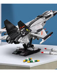 CaDA Fighter Jet Brick Model 1000pcs C56027