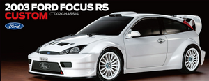 BODYSET FOR 51718 1/10 R/C 2003 Ford Focus RS Custom
