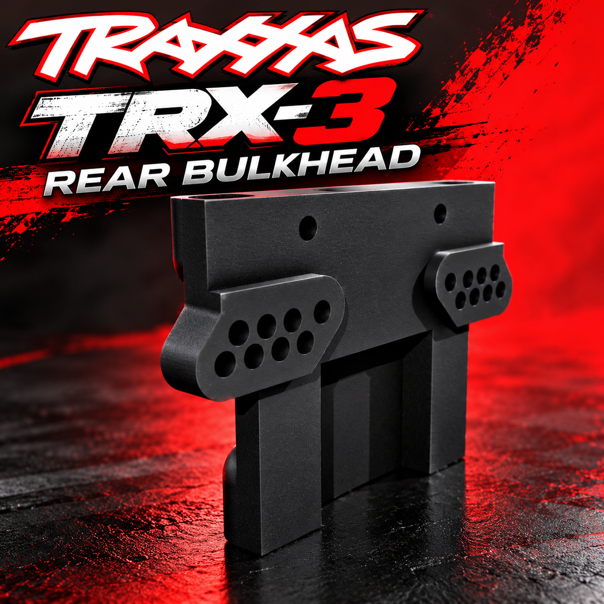 Traxxas TRX-3 Rear Bulkhead – 3D Printed RC Upgrade