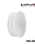 WE-005-RW WE-005-RW 1/10 Carpet Tire Front Rim (White ) 2WD