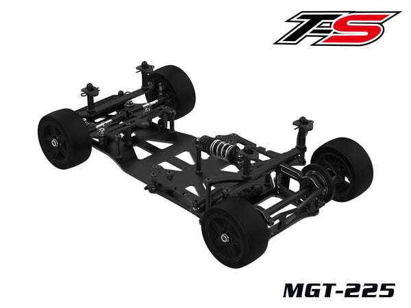 MGT-225 1/10 Grand Touring Car Kit, Wheelbase 225mm