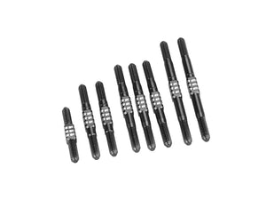 JConcepts RC10 Worlds FIN Ti Turnbuckle Set - Black - 8pcs Part number: JC2229