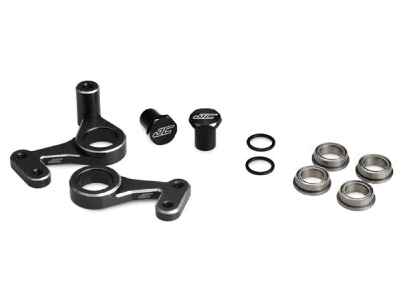 JConcepts RC10 Aluminum Steering Bell-Crank Set-Black  JC2309-2