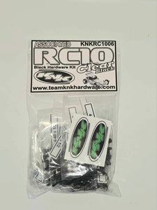 Team Associated RC10 Clear Black Oxide Kit  KNKRC1006