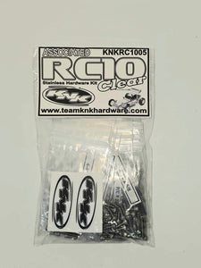 Team Associated RC10 Clear Stainless Hardware Kit  KNKRC1005