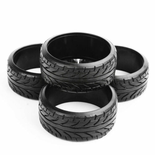 1:10 RC Drift Tires Wheel Tyres Tamiya TT01 TT02 HPI 1/10 RC Racing On-Road Car D1