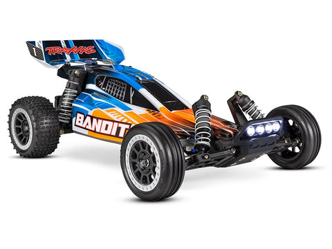 Traxxas Bandit XL-5 2WD Buggy - Orange with LED TRX24054-61-ORNG