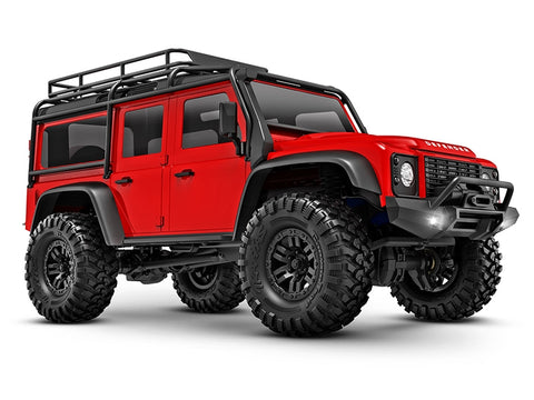 Traxxas TRX-4M Land Rover Defender 1/18 RTR 4x4 Trail Truck - Red TRX97054-1-RED