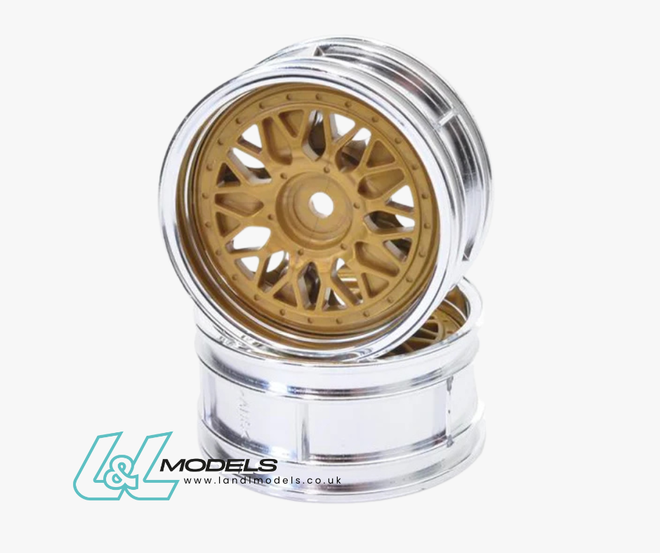 Tamiya Two-Piece Wide Mesh Wheels (Item No. 50548)