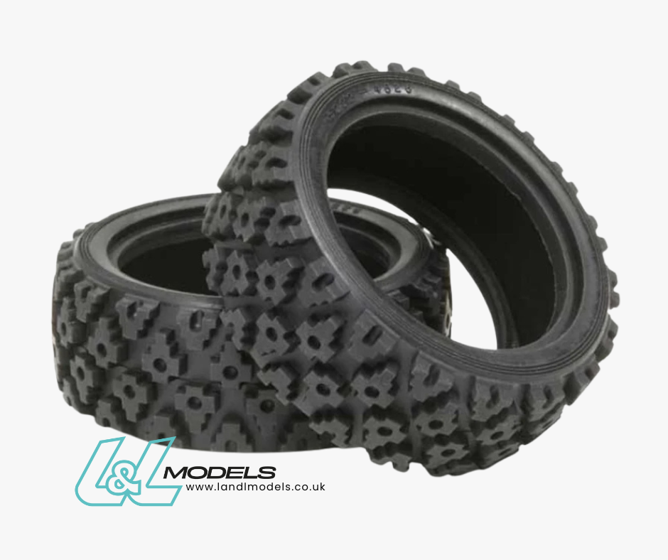 Tamiya Rally Block Tyre (2) – 50476
