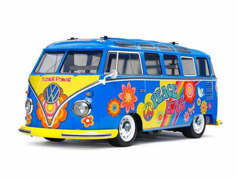 Tamiya VW Type 2 (T1) Pre-Pained Flower Power M-05 47453