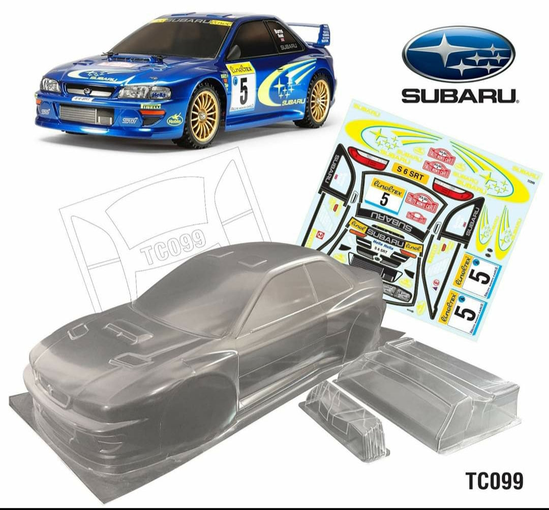 Lc Racing Wrc Body Shell TC099 WRC SUBARU – L&L models