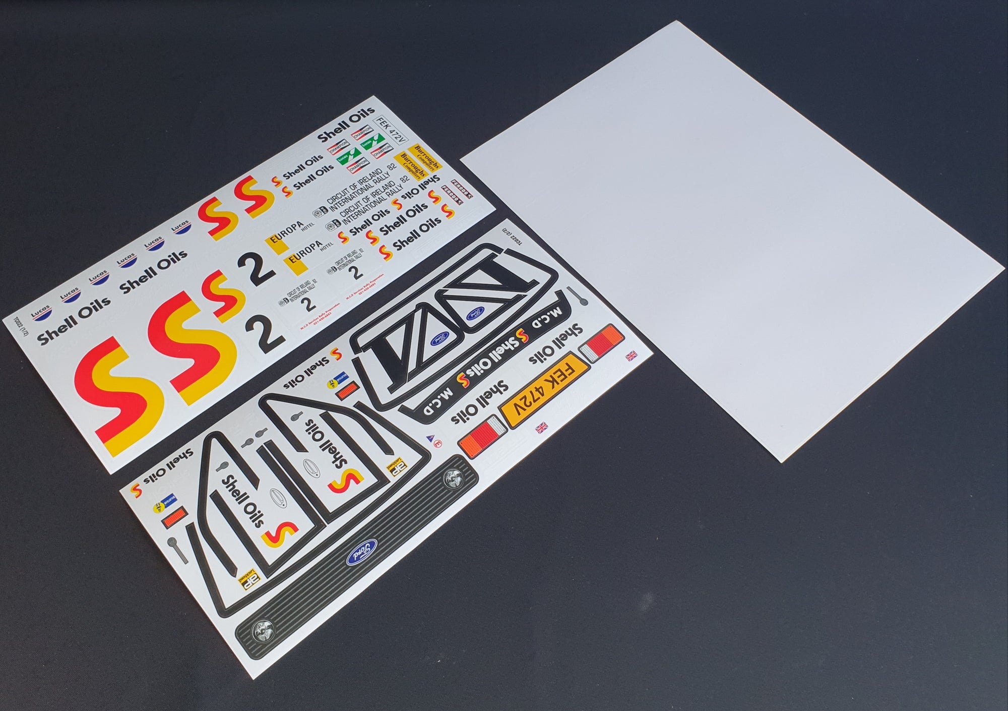 Ari Vatanen Mk2 decal set - L&L models 