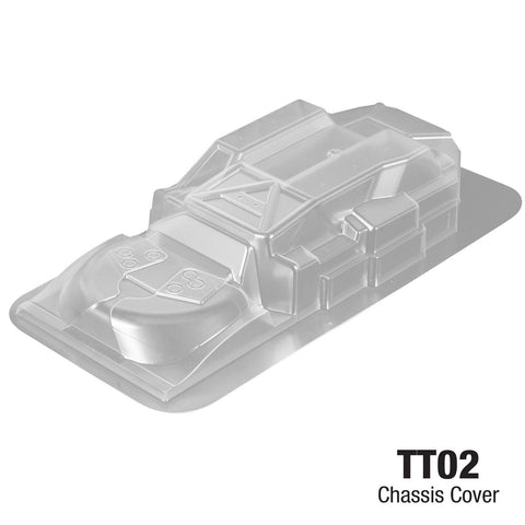 Chassis Cover To Fit TT02 Tamiya Kits Cockpit
