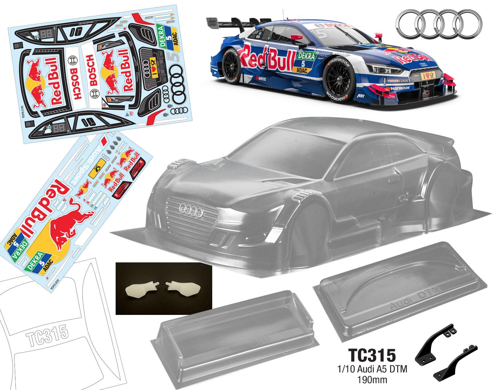 TAMIYA ABT-Audi TT-R 1/10 RCカー