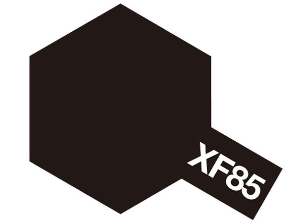 Tamiya XF-85 Rubber Black Mini Acrylic Paint - 10ml 81785