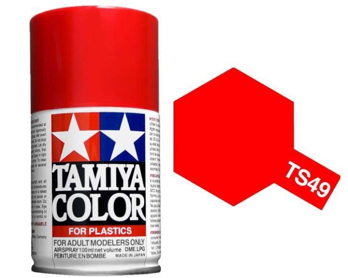 Tamiya 100ml TS-49 Bright Red # 85049