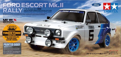 Tamiya Escort Mk.II Rally - MF-01X with Painted BodyPart  58687
