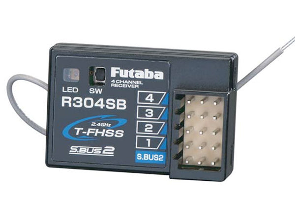 Futaba T4GRS - 2.4GHz T-FHSS 4-Channel Combo P-CB4GRS