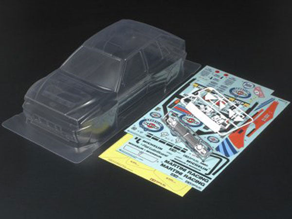 Tamiya RC Clear Body Set - Lancia Delta - L&L models 