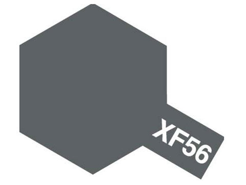 Tamiya XF-56 Metallic Grey Mini Acrylic Paint - 10ml 81756