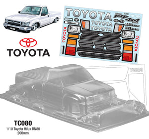 TC080 1/10 Toyota Hilux RN80 Drift 200mm Tamiya MST HPI Yokomo
