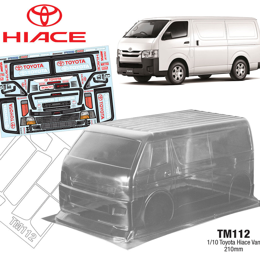 TM112 1/10 Toyota Hiace Van Tamiya M-Chassis