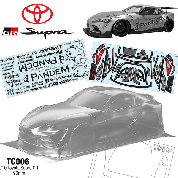 TC006 1/10 Toyota Supra, 190mm