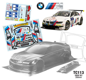 TC113 1/10 BMW M3 Tamiya TT01 TT02 HPI Kyosho MST Drift