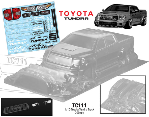 TC111 1/10 Toyota Tundra Truck