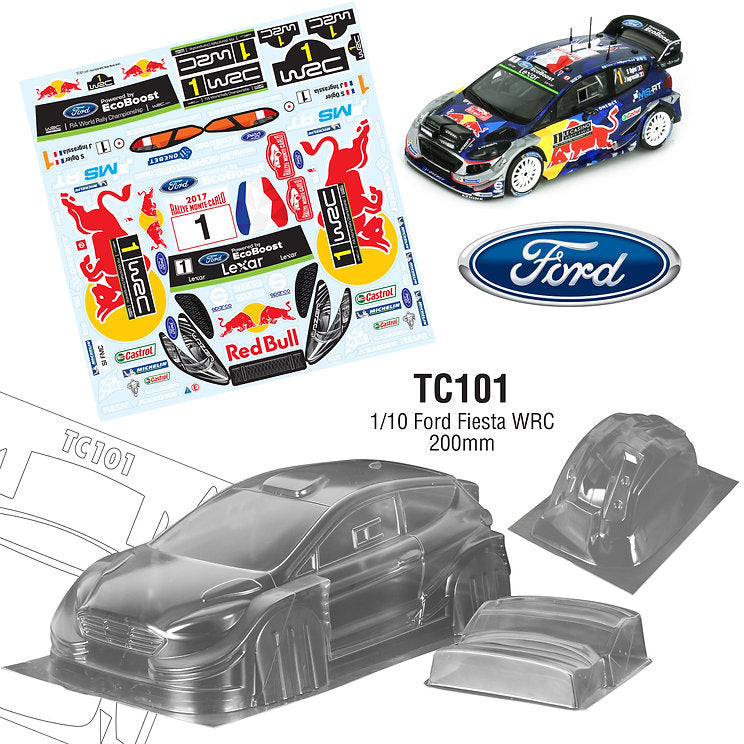 TC101 Ford Fiesta WRC Body Shell