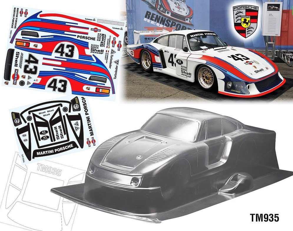 TM935 Martini Version 210mm Tamiya M chassis Xpress HPI Kyosho M06 M07 M08