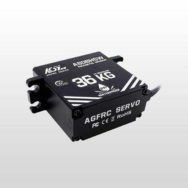 Brushless Servo 36KG HV AGF-RC A80BHSW Full Metal Case Waterproof High Voltage
