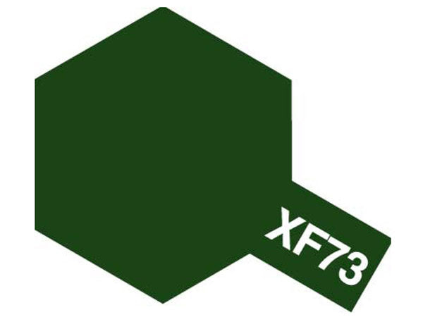 Tamiya XF-73 Dark Green Mini Acrylic Paint - 10ml 81773