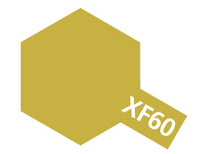 Tamiya XF-60 Dark Yellow Mini Acrylic Paint - 10ml 81760