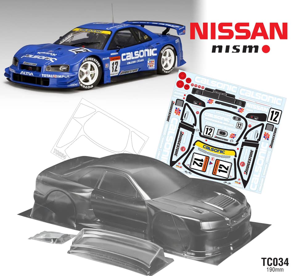 TC034 GTR R34 CALSONIC - L&L models 