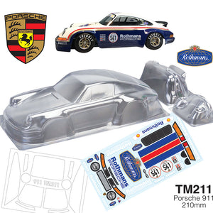 TM211 PORSCHE 911 210mm Rothmans Tamiya M chassis