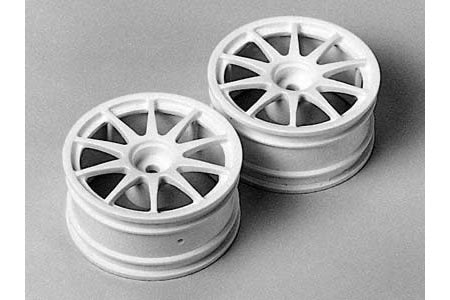 Tamiya 10-Spoke One-Piece Wheels 2  (50732) - L&L models 