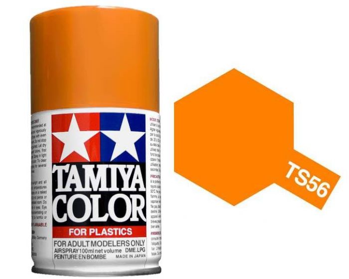 Tamiya 100ml TS-56 Brilliant Orange # 85056