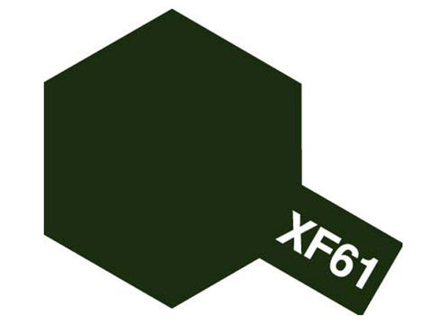 Tamiya XF-61 Dark Green Mini Acrylic Paint - 10ml 81761