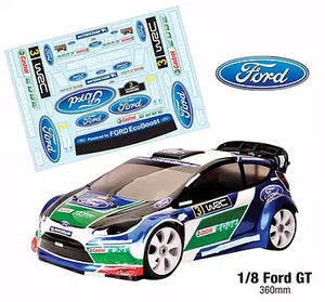 Ford Rally Focus (360mm) HOBAO Kyosho Mugen Sworkz TLR Hotbodies Traxxas