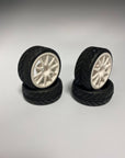 D005 Road Tire On-Road Grip Tyre Set 52mm X 26mm wheel Tamiya Kyosho HPI TYP2