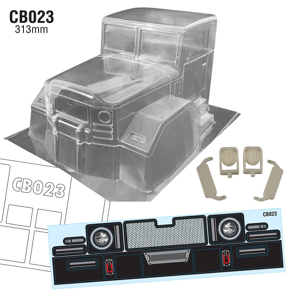 CB023 1/10 Crawler Truck Head Body