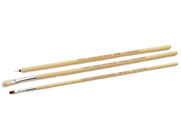 Tamiya Modelling Brush Basic Set # 87066